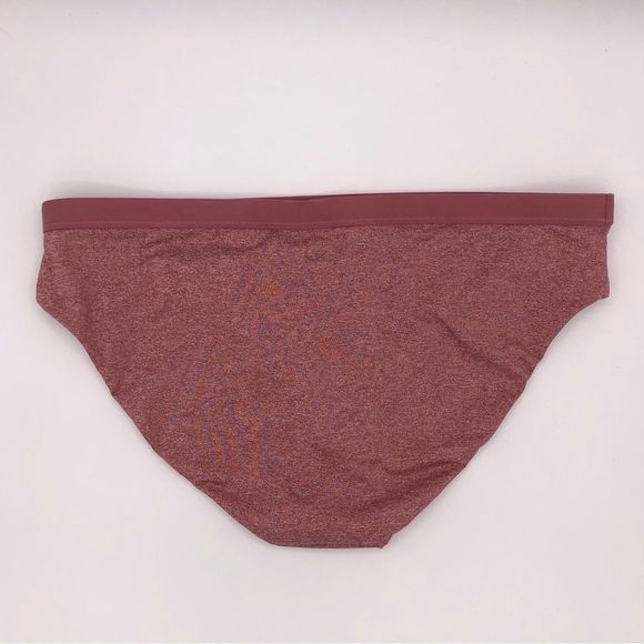 Calia Carrie Underwood Banded Waist Bikini Bottoms Heathered Mauve size M NWOT - Picture 5 of 10